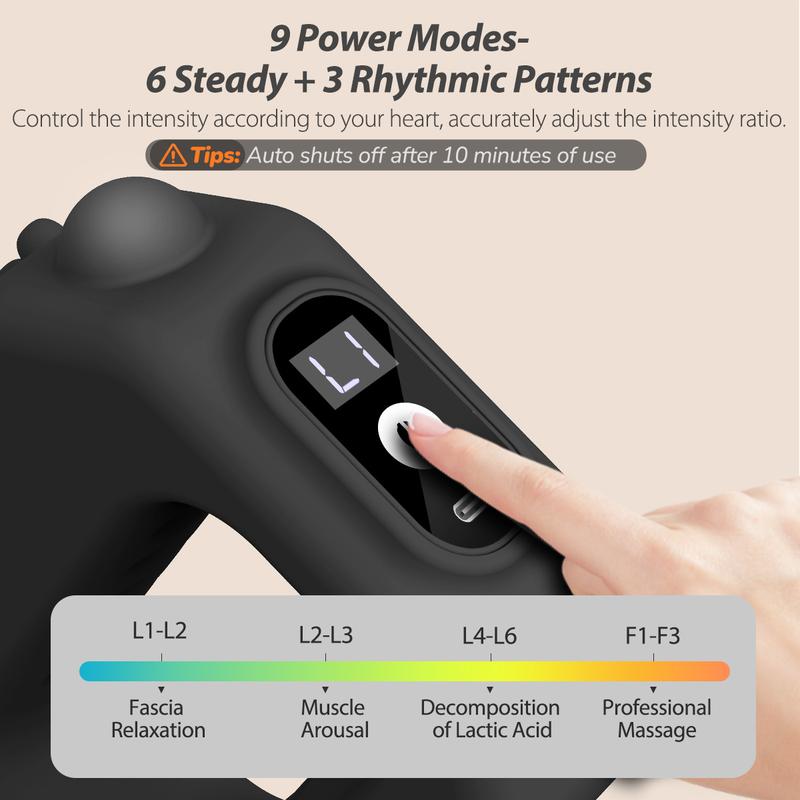 Portable Cordless Vibration Massager – Deep Muscle Relaxation