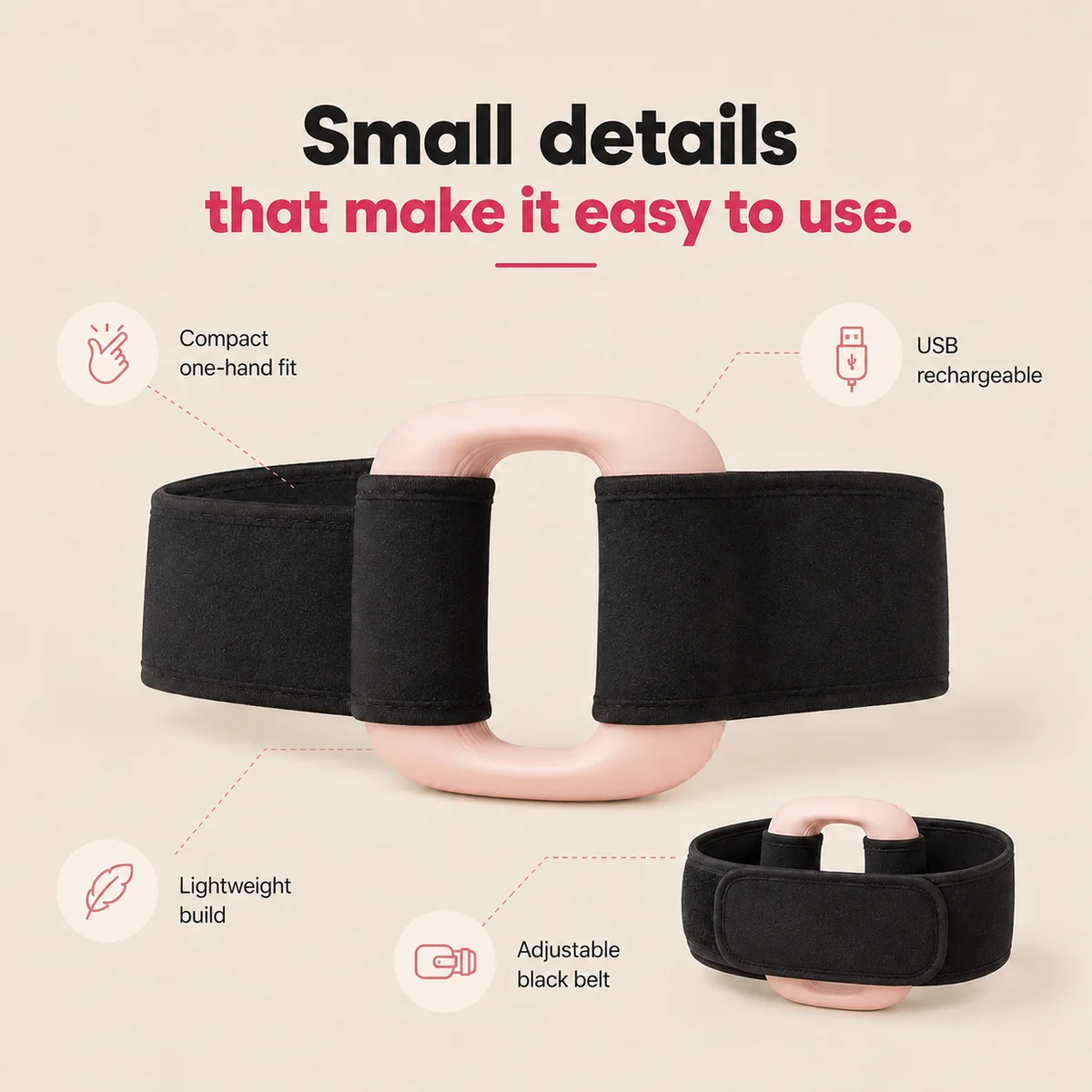 Sports XM™ Portable Cordless Vibration Massager – Deep Muscle Relaxation